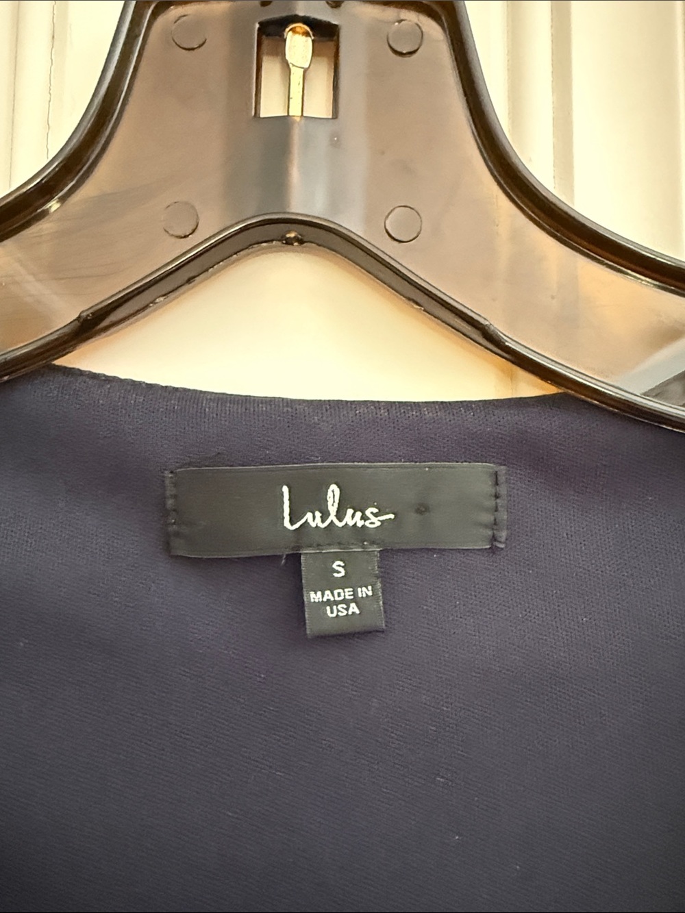 Lulu's Navy Floral Long Sleeve Wrap Dress - Picture 2 of 5